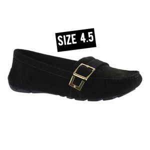 NWT Nine West NBlueberry black suede loafer